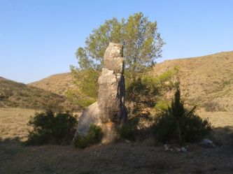 El menhir de "El Cantal"